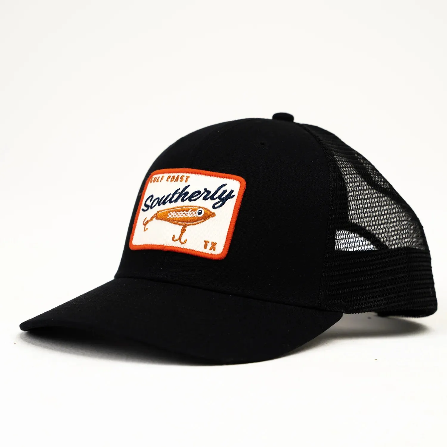 Southerly Lure Black Trucker Hat