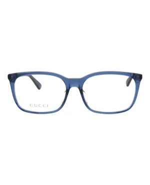 Square-Frame Acetate Optical Frames