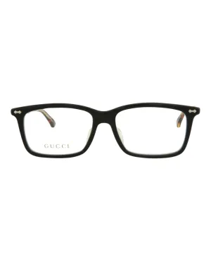 Square-Frame Acetate Optical Frames