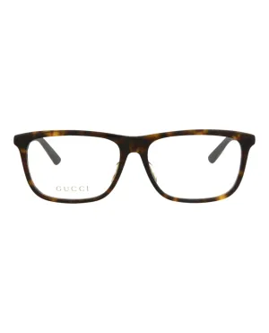 Square-Frame Acetate Optical Frames