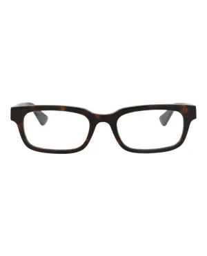 Square-Frame Acetate Optical Frames