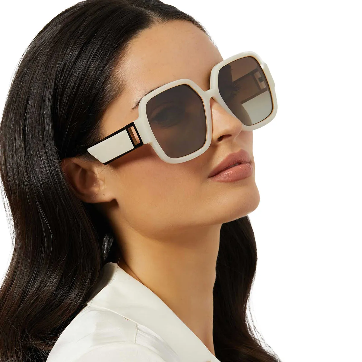 TINA II - MERINGUE   BROWN GRADIENT   POLARIZED SUNGLASSES