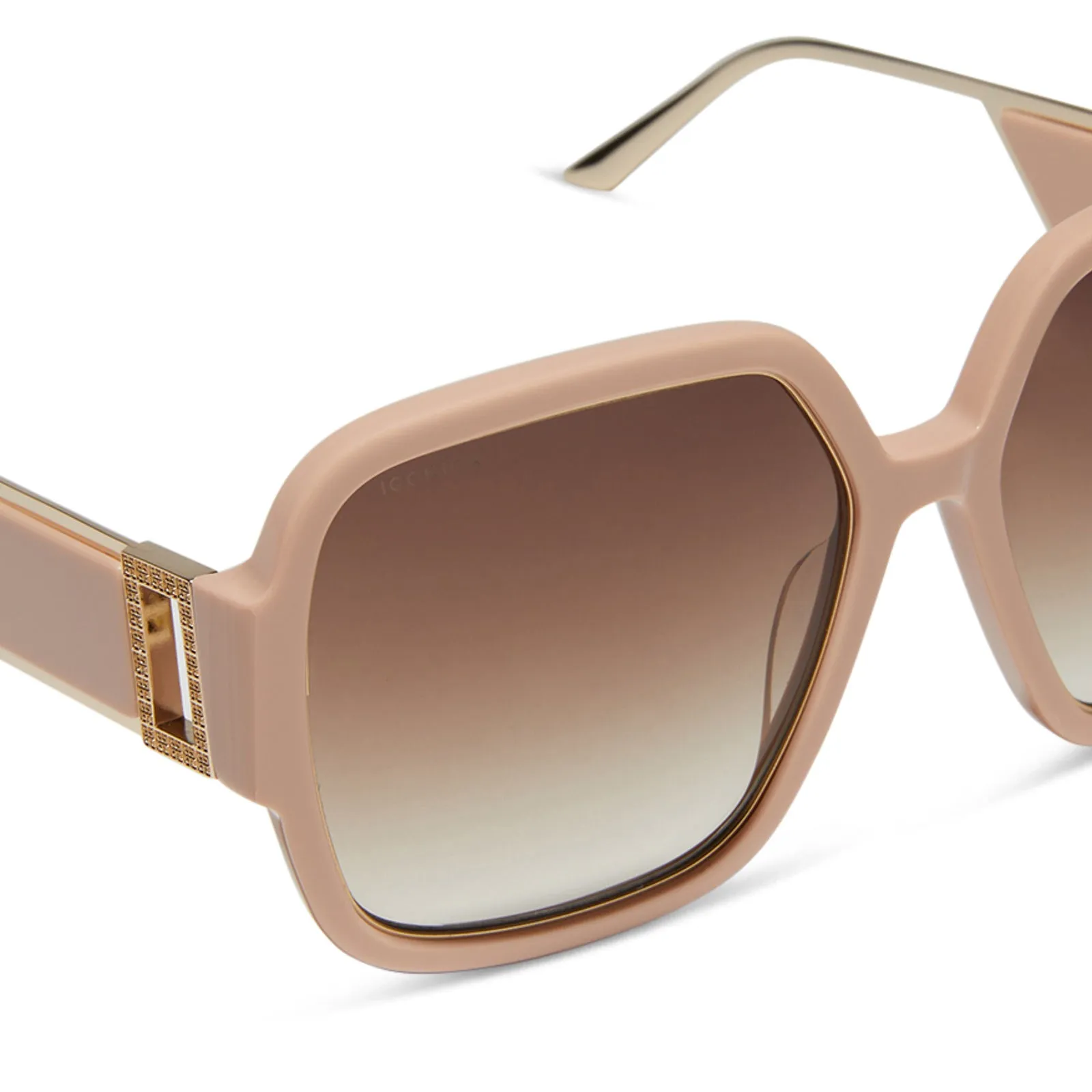 TINA II - NUDE   BROWN GRADIENT   POLARIZED SUNGLASSES