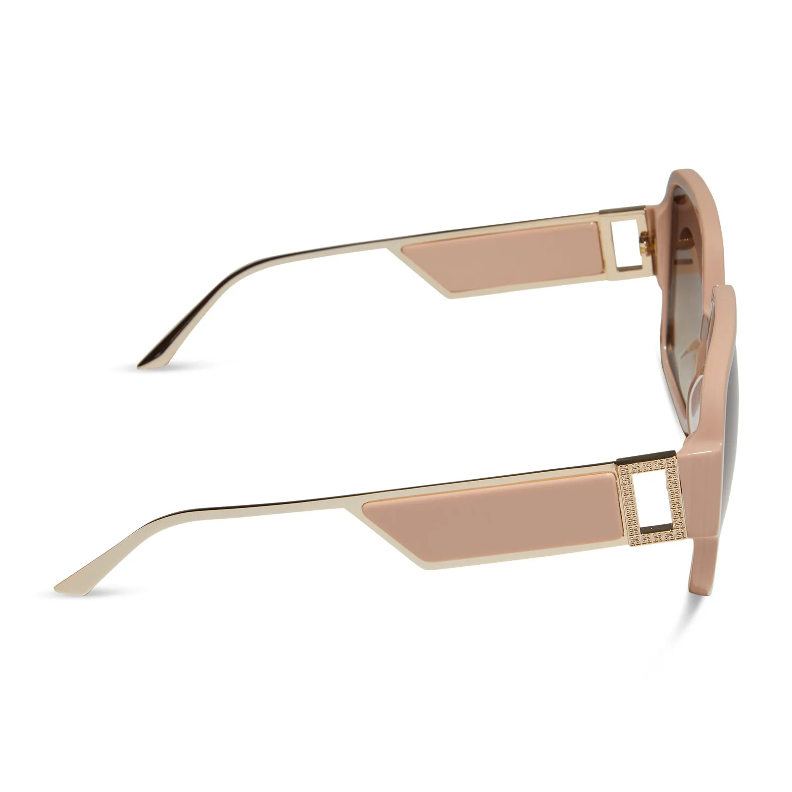 TINA II - NUDE   BROWN GRADIENT   POLARIZED SUNGLASSES