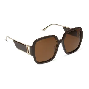 TINA II - TRUFFLE   TRUFFLE   POLARIZED SUNGLASSES
