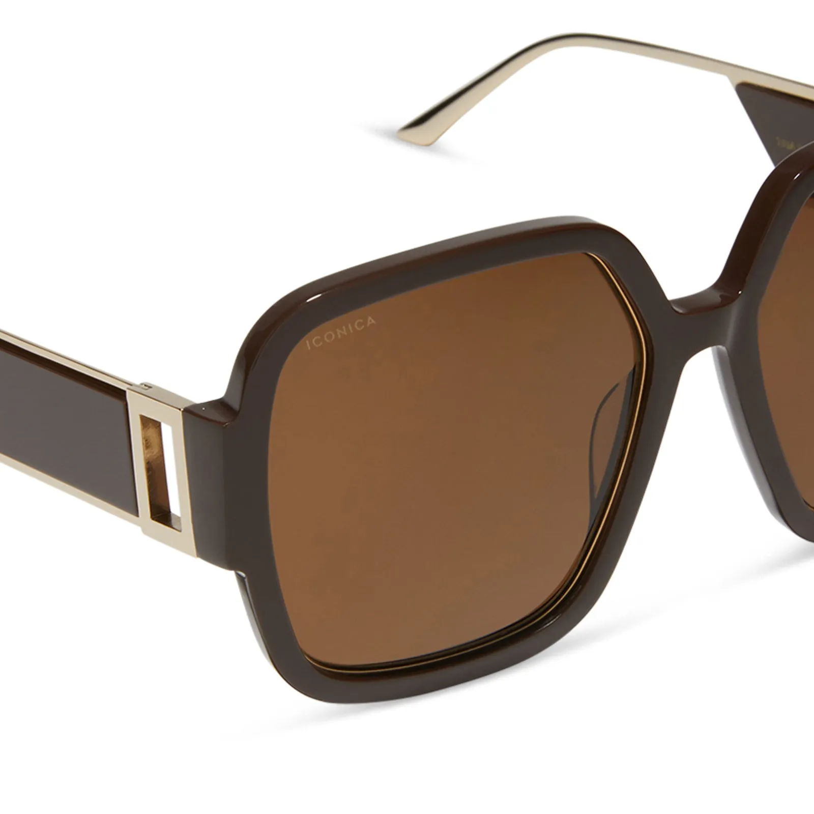 TINA II - TRUFFLE   TRUFFLE   POLARIZED SUNGLASSES