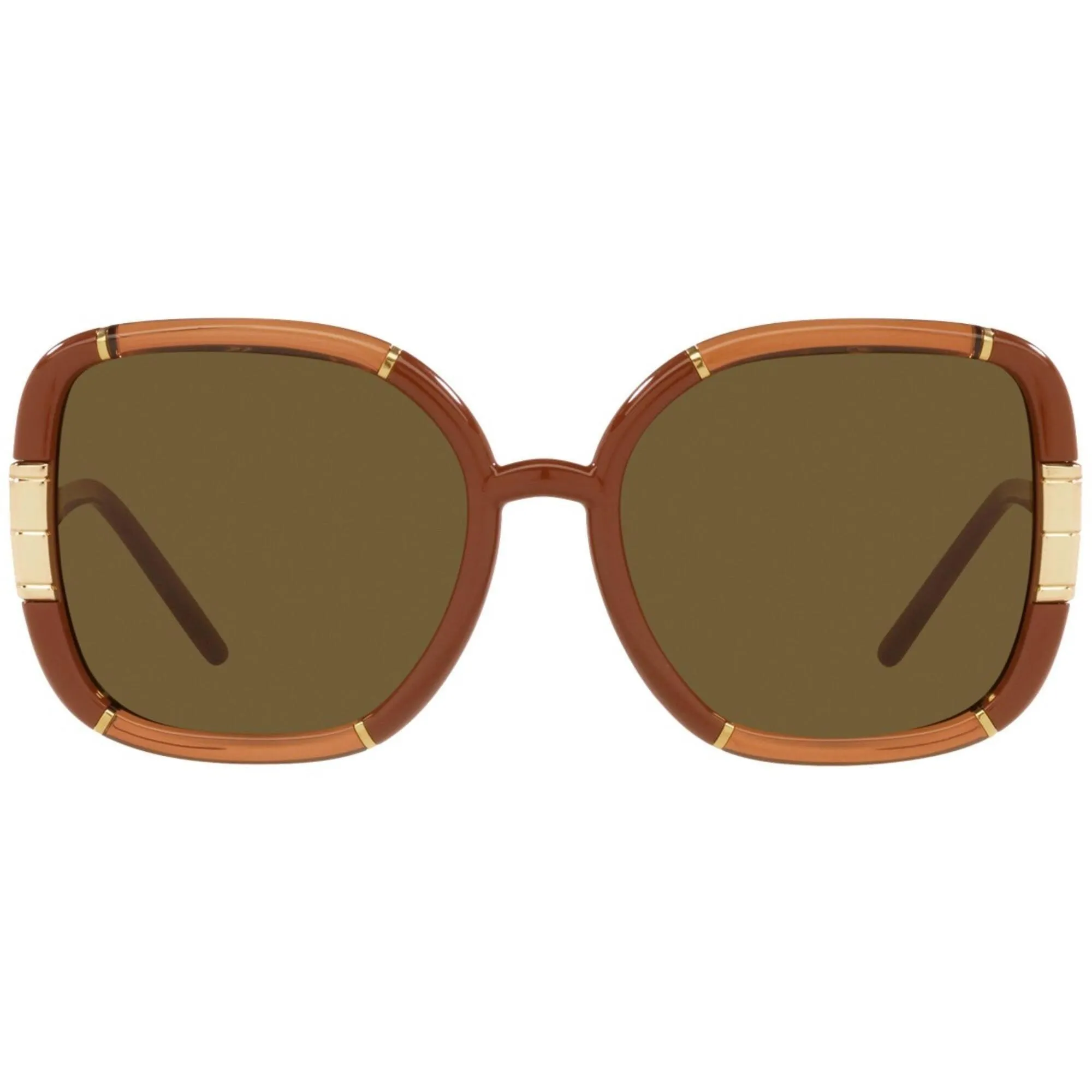 Tory Burch Women's Sunglasses - Oversized Frame Solid Brown Lens | 9071U 18983B57