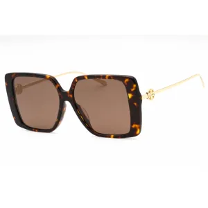 Tory Burch Women's Sunglasses - Tortoise Oversized 56mm Full Rim | 0TY7205D 196473