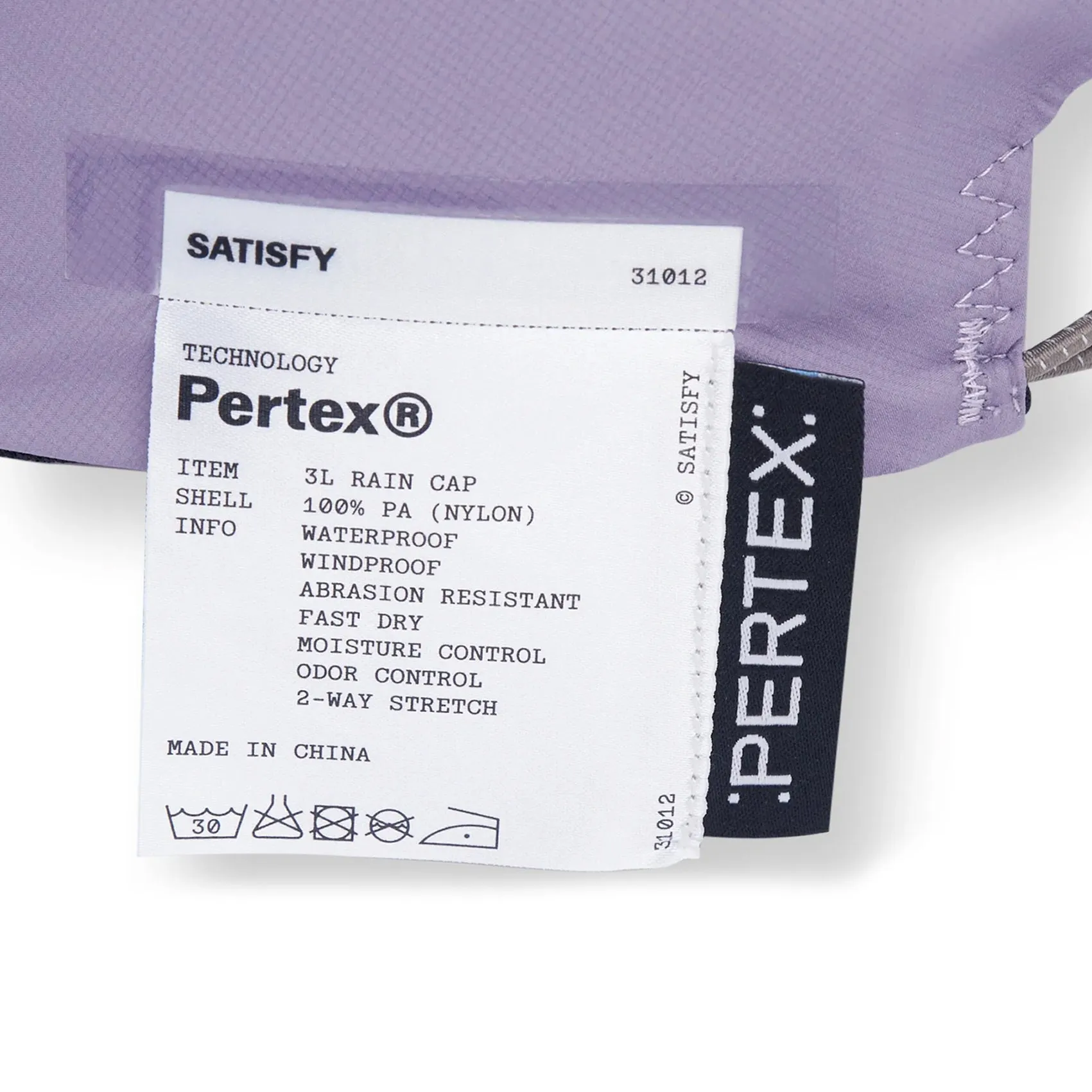 Unisex Satisfy Pertex 3L Rain Cap