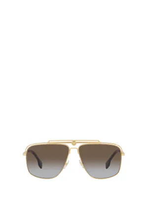 Versace Eyewear Medusa Focus Oversized Frame Sunglasses