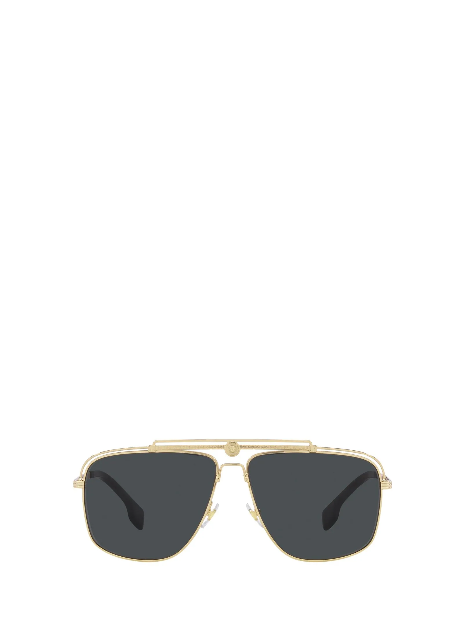 Versace Eyewear Medusa Focus Oversized Frame Sunglasses
