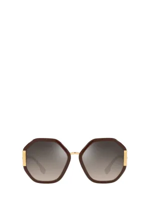Versace Eyewear Oversized Frame Sunglasses