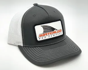 Waterloo Charcoal and White Cap - Tails Up Patch
