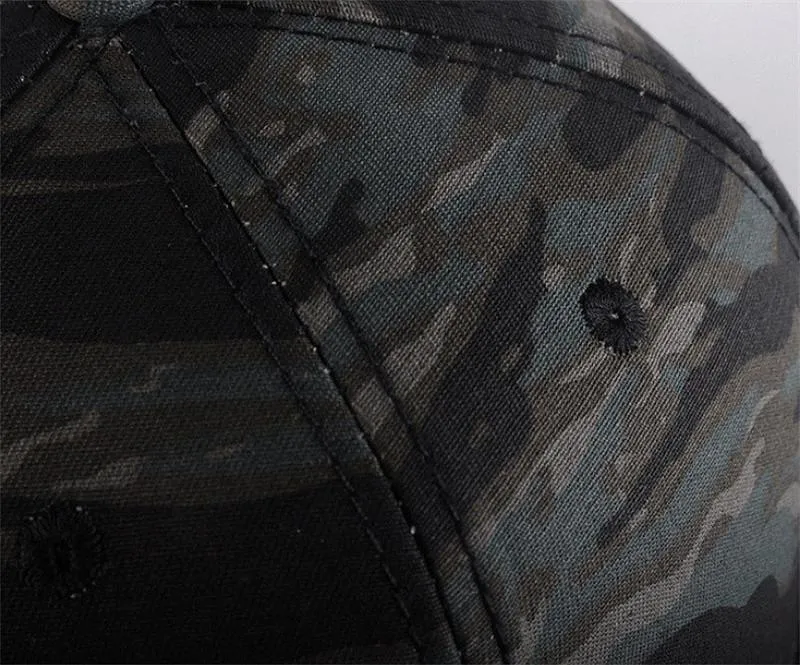 West Louis™ Hip Hop Camouflage Sunscreen Cap