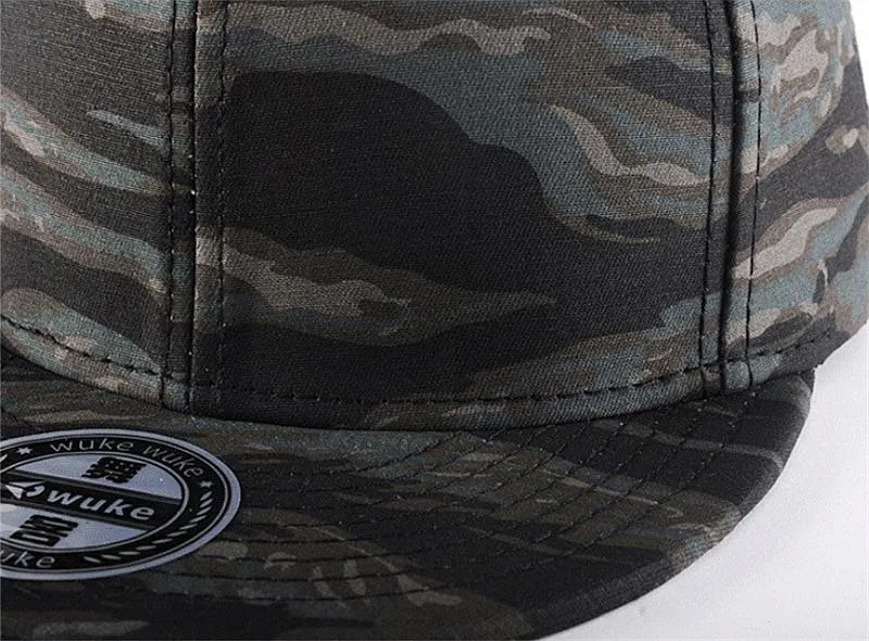 West Louis™ Hip Hop Camouflage Sunscreen Cap